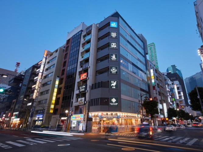 Rembrandt Cabin & Spa Shimbashi - Caters To Men Präfektur Tokio Exterior foto
